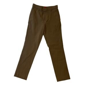 Ralph Lauren Women Olive Formal Pants Size 16R / 28.5"-W